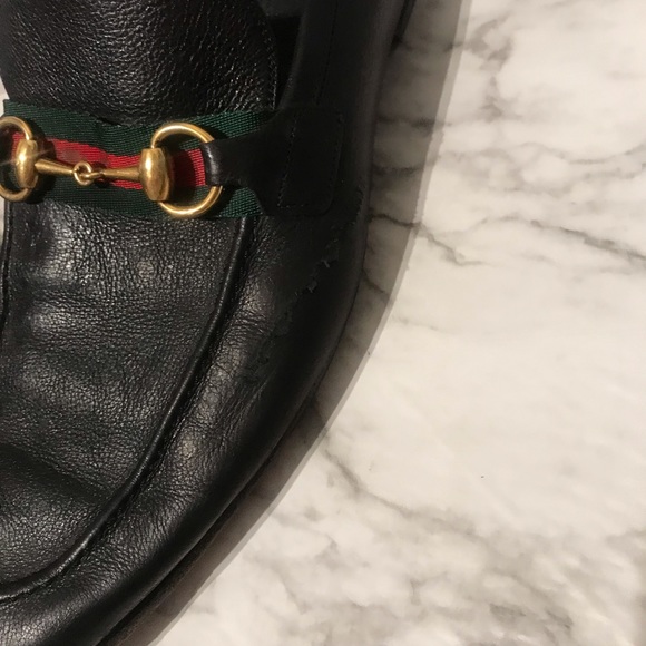 Black Gucci loafers main image 4